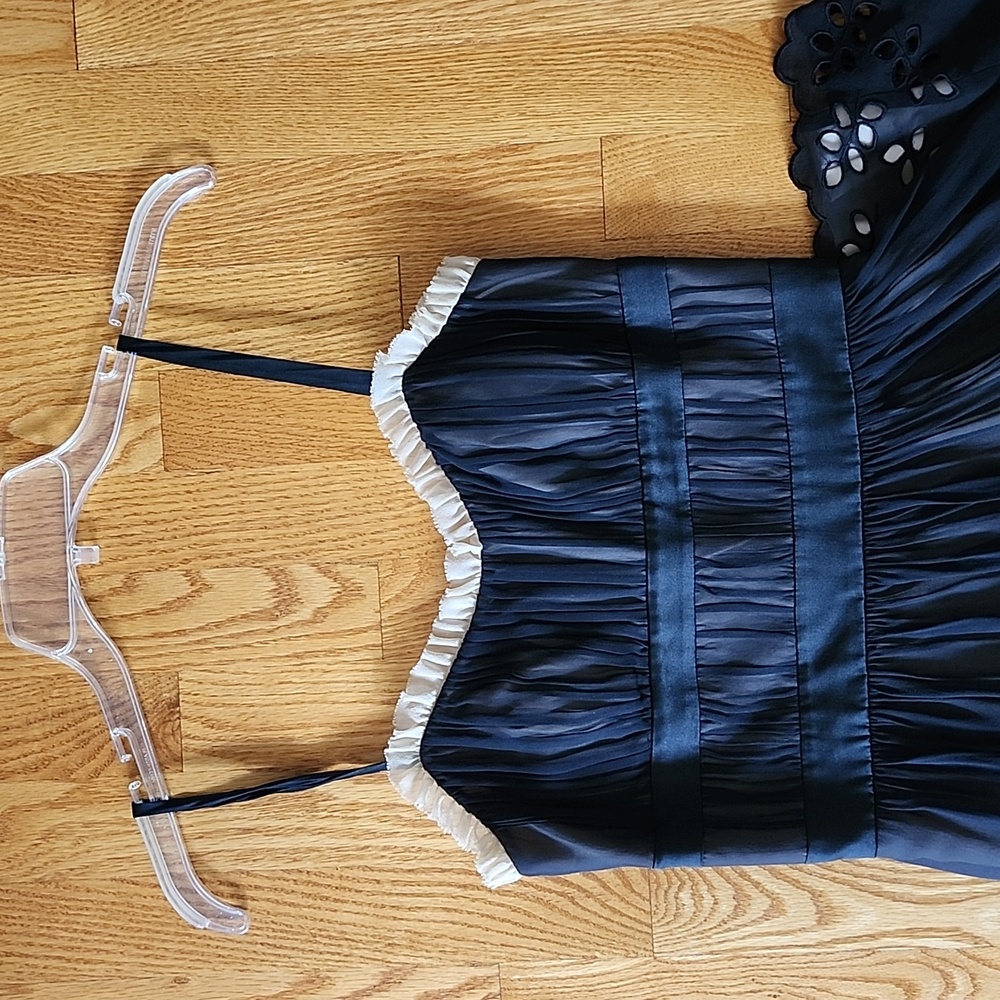 BCBG Paris Black Sweetheart Dress